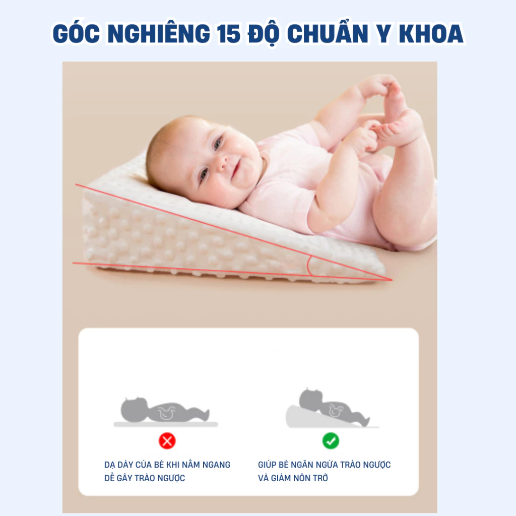 Gối Chống Trào Ngược Trẻ Em Hakoro