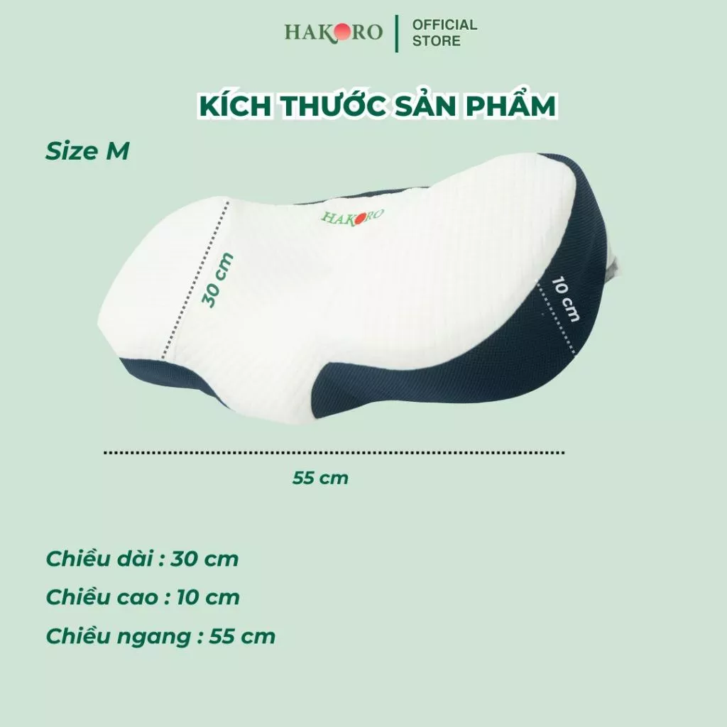Gối Ngủ Công Thái Học Hakoro