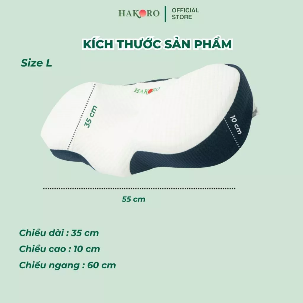 Gối Ngủ Công Thái Học Hakoro