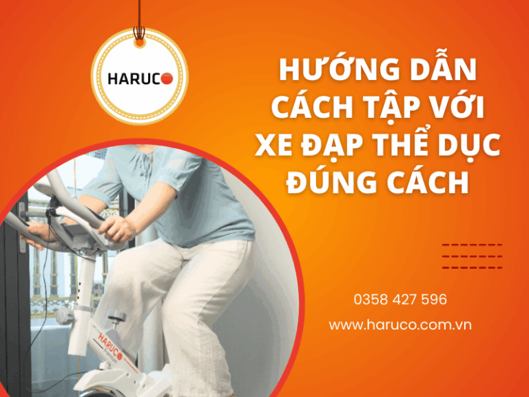 Hướng dẫn cách tập với xe đạp thể dục đúng cách