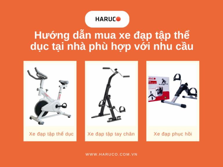 Hướng dẫn mua xe đạp tập thể dục tại nhà phù hợp với nhu cầu