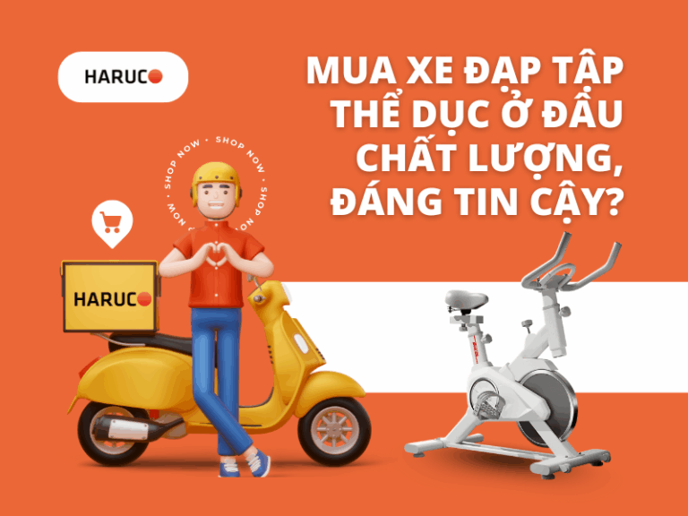 Mua xe đạp tập thể dục ở đâu chất lượng, đáng tin cậy?