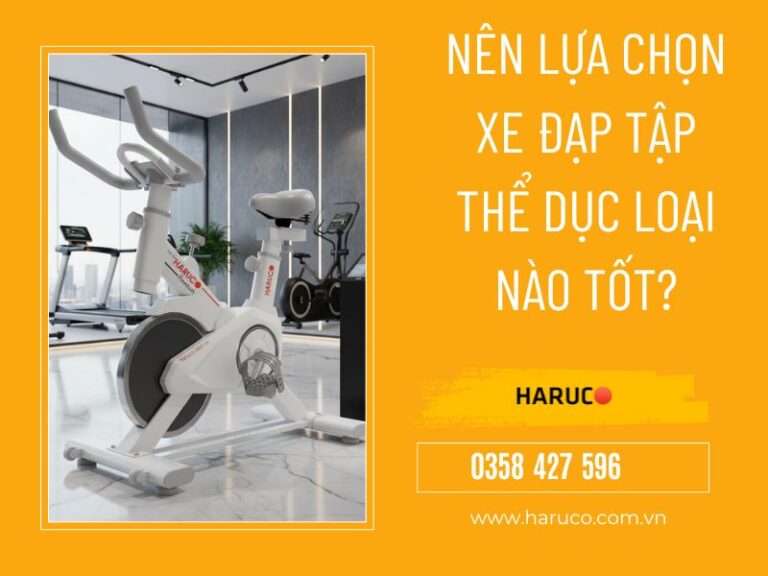 Chọn xe đạp tập thể dục và những sai lầm thường gặp