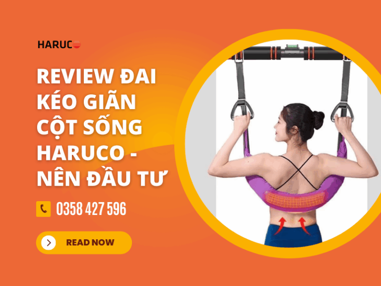 Review đai kéo giãn cột sống Haruco – nên đầu tư