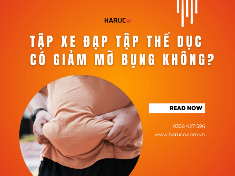 Tập xe đạp tập thể dục có giảm mỡ bụng không?