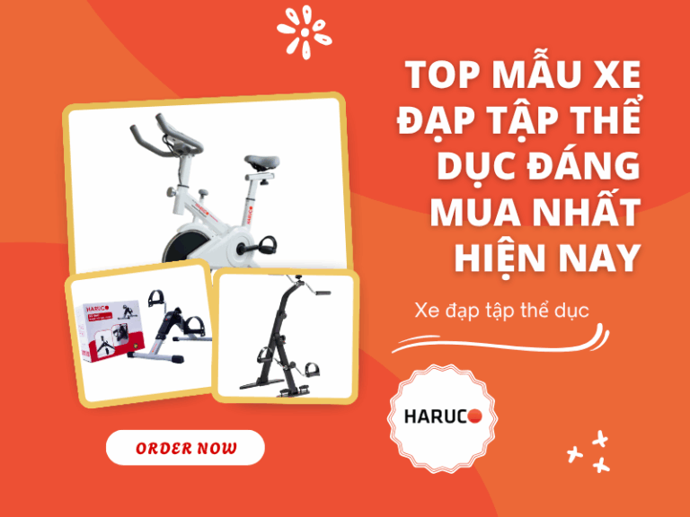 Top mẫu xe đạp tập thể dục đáng mua nhất hiện nay