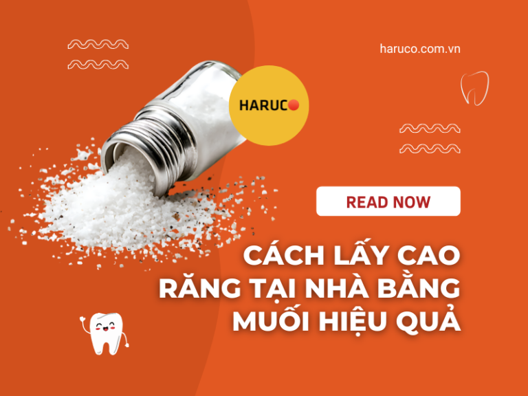 Cách lấy cao răng tại nhà bằng muối hiệu quả