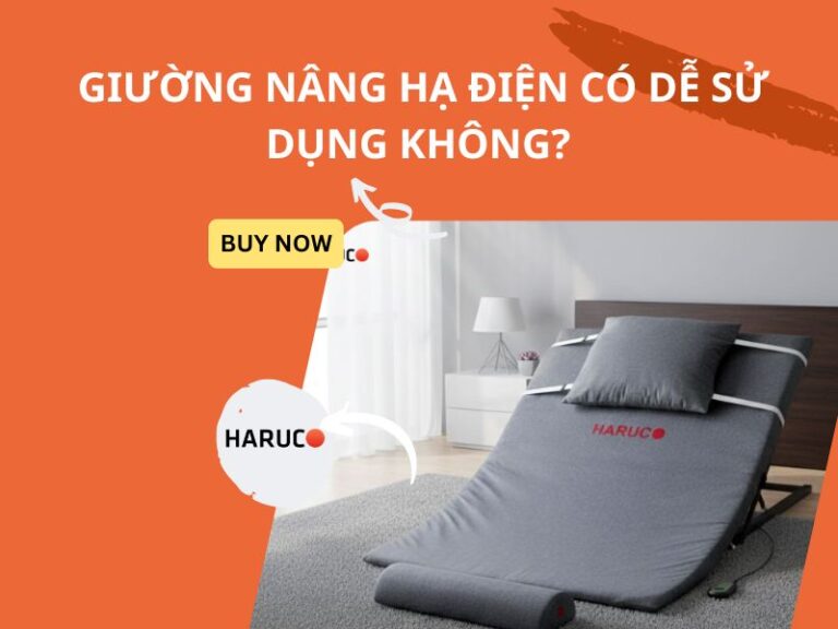 Giường nâng hạ điện có dễ sử dụng không? Hướng dẫn sử dụng
