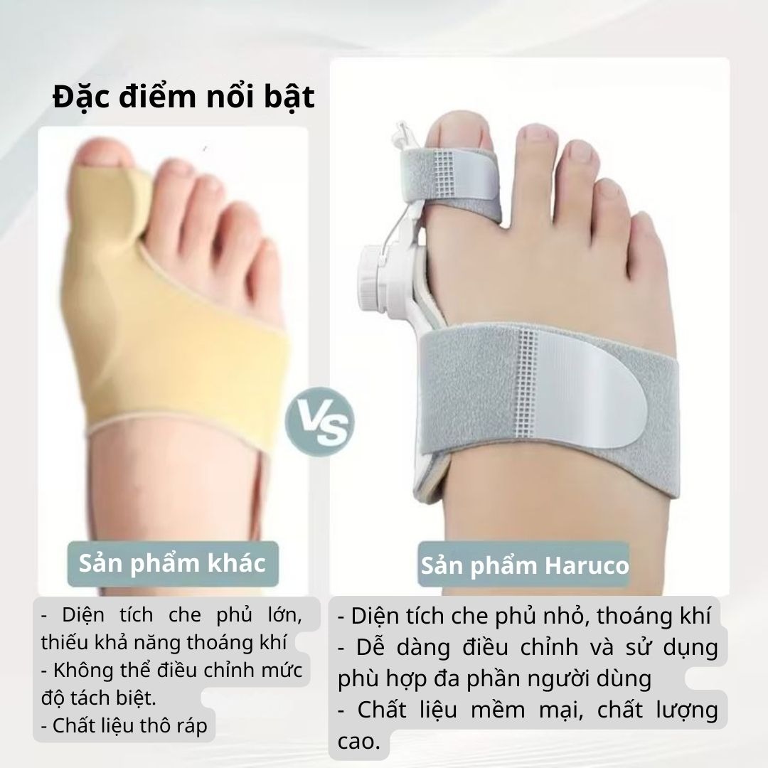 Nẹp Chỉnh Hình Ngón Chân Cái Haruco HRC-10-1