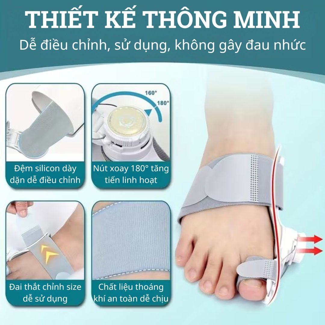 Nẹp Chỉnh Hình Ngón Chân Cái Haruco HRC-10-1