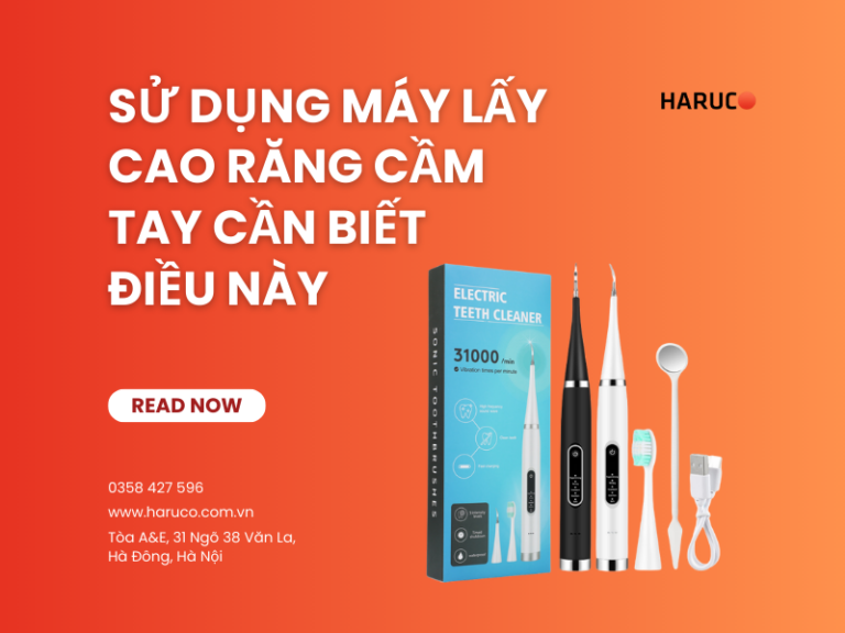 Sử dụng máy lấy cao răng cầm tay cần biết điều này