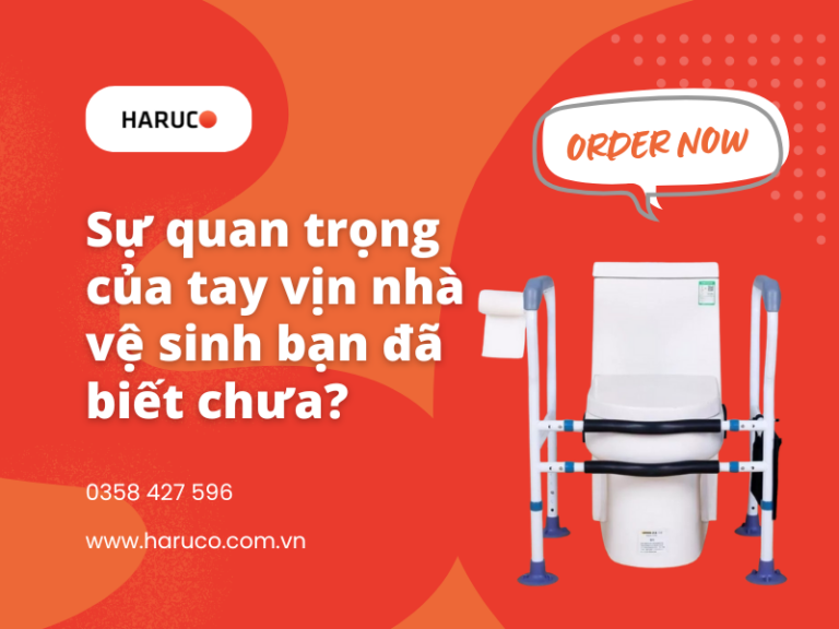 Sự quan trọng của tay vịn nhà vệ sinh bạn đã biết chưa?