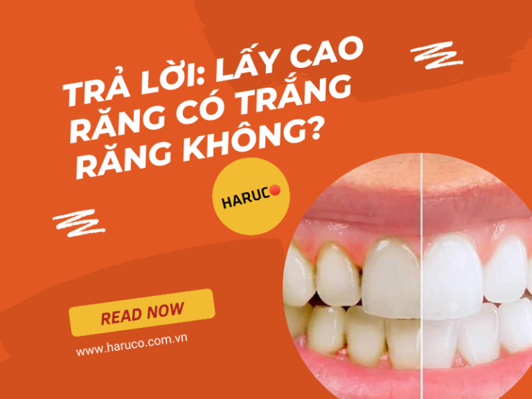 Trả lời: Lấy cao răng có trắng răng không?