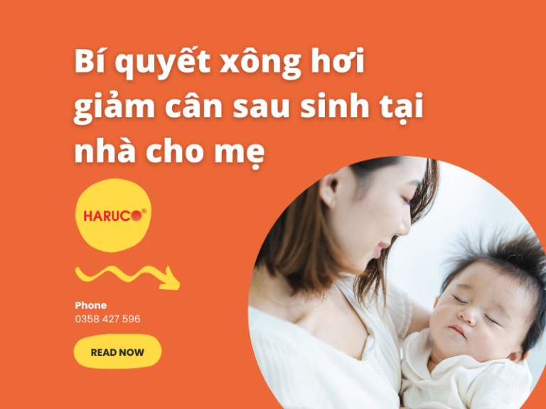 Bí quyết xông hơi giảm cân sau sinh tại nhà cho mẹ
