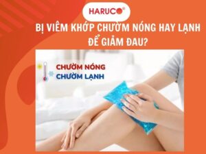 Bị viêm khớp chườm nóng hay lạnh để giảm đau?