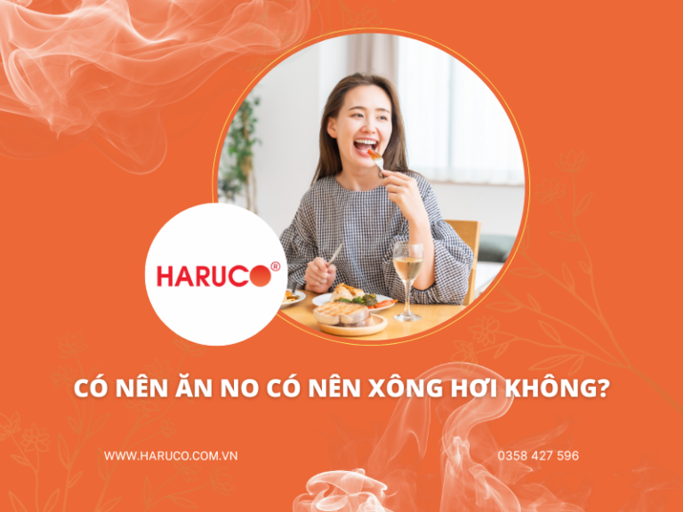 Có nên ăn no có nên xông hơi không?