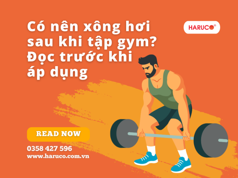 Xông hơi sau khi tập gym liệu pháp phục hồi cơ bắp đỉnh cao cho Gymmer