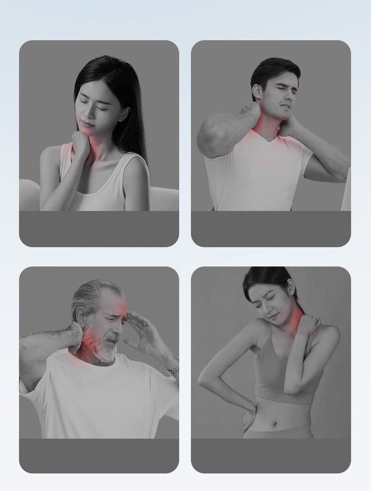 Gối Massage Cổ Vai Gáy 3 Chức Năng Haruco HRC-04-3