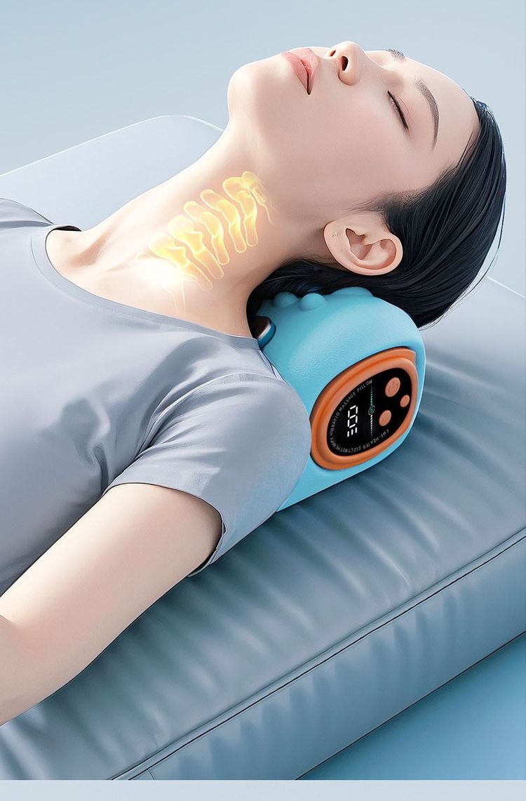 Gối Massage Cổ Vai Gáy 3 Chức Năng Haruco HRC-04-3