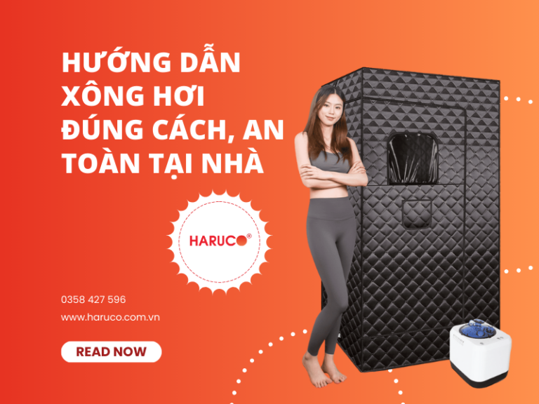 Hướng dẫn xông hơi đúng cách, an toàn tại nhà