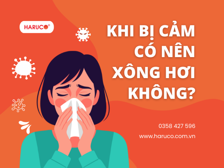 Khi bị cảm có nên xông hơi không?