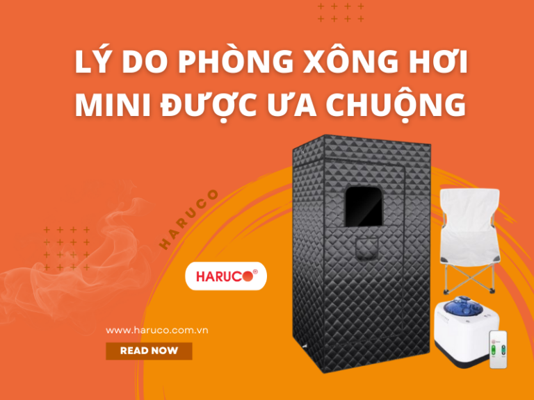 Lý do phòng xông hơi mini được ưa chuộng