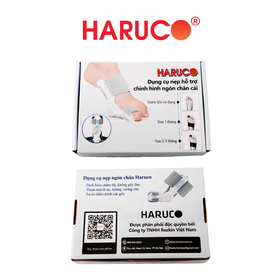 Nẹp Chỉnh Hình Ngón Chân Cái Haruco HRC-10-1