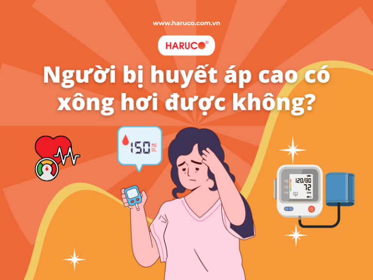 Người bị huyết áp cao có xông hơi được không?
