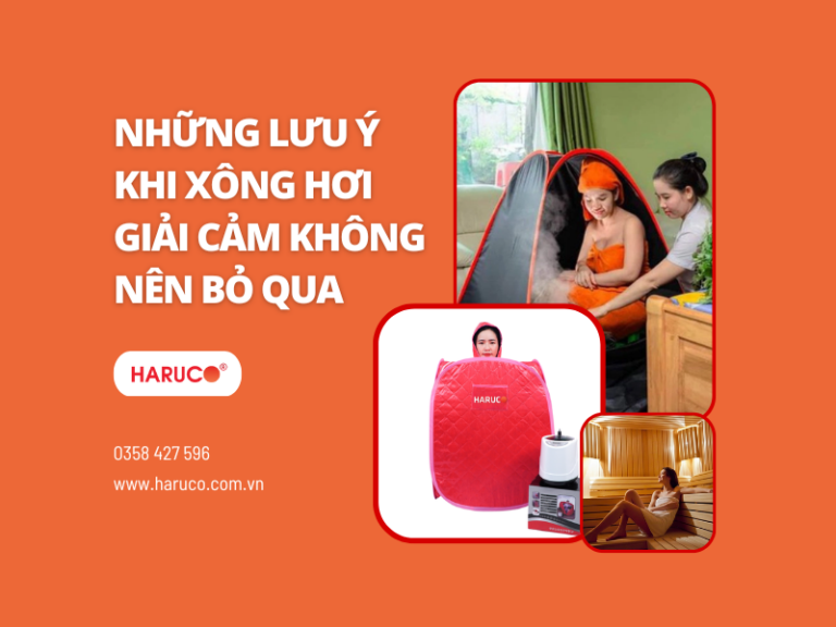Những lưu ý khi xông hơi giải cảm không nên bỏ qua