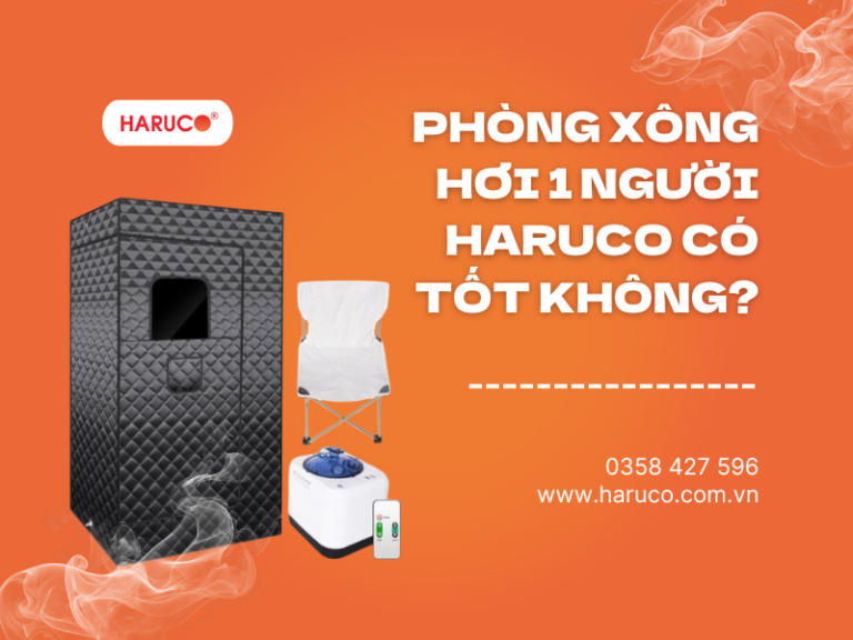Phòng xông hơi 1 người Haruco có tốt không?