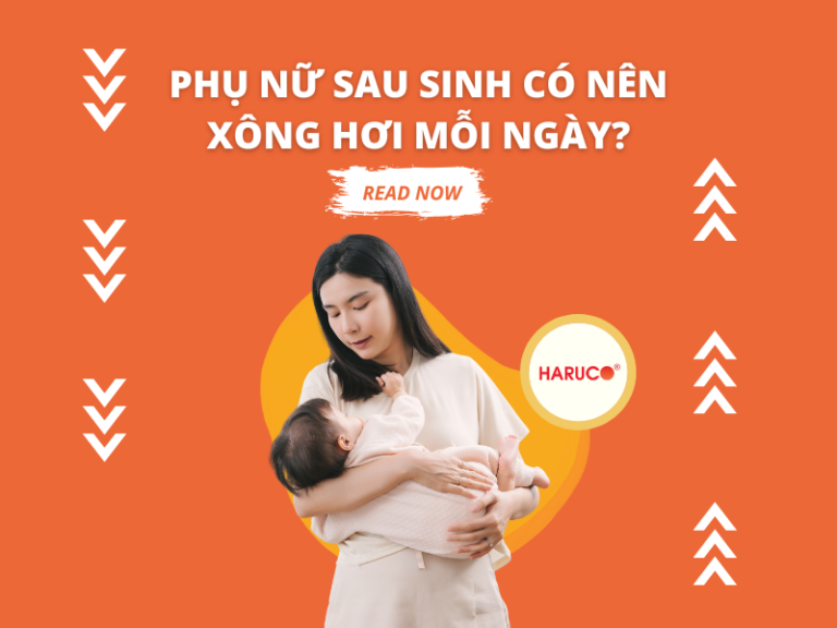 Phụ nữ sau sinh có nên xông hơi mỗi ngày?