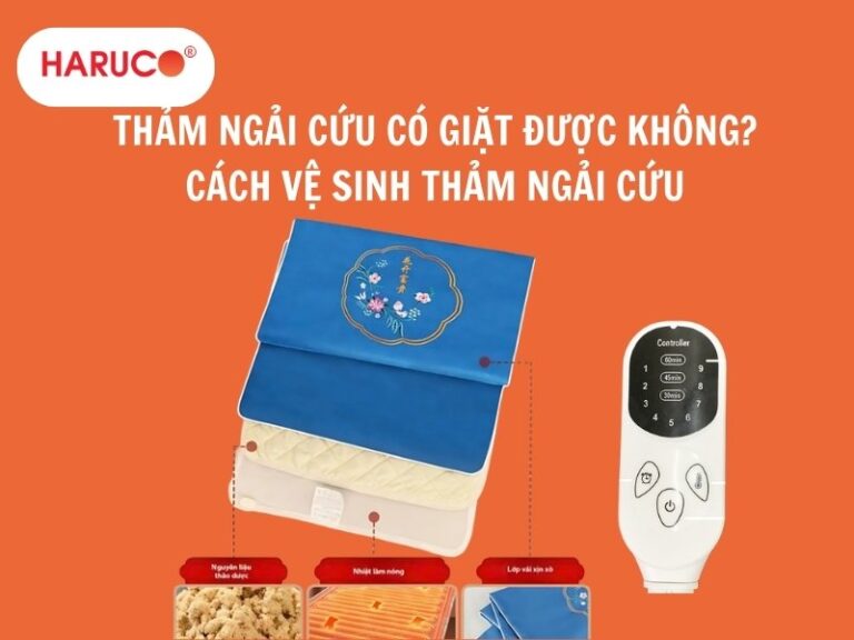 Thảm ngải cứu có giặt được không? Hướng dẫn vệ sinh đúng cách