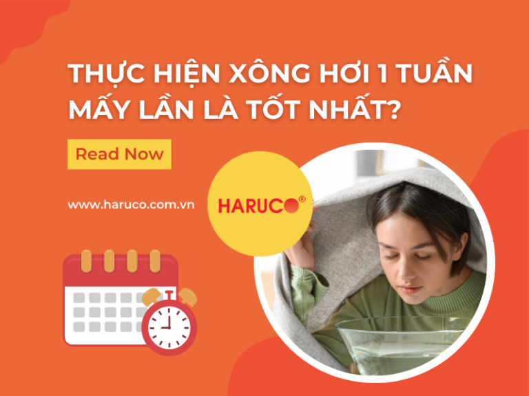 Thực hiện xông hơi 1 tuần mấy lần là tốt nhất?