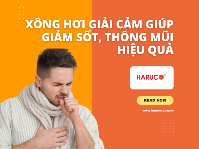Xông hơi giải cảm giúp giảm sốt, thông mũi hiệu quả