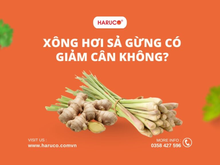 Xông hơi sả gừng có giảm cân không?