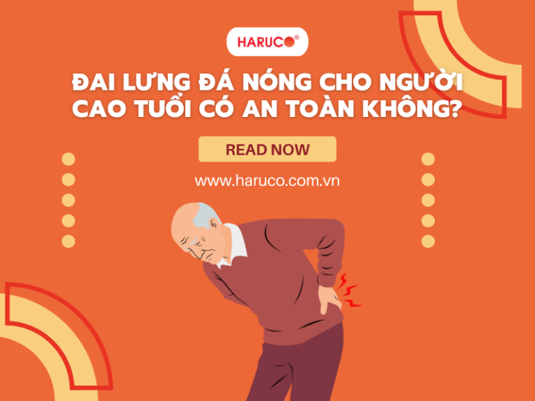 Đai lưng đá nóng cho người cao tuổi có an toàn không?
