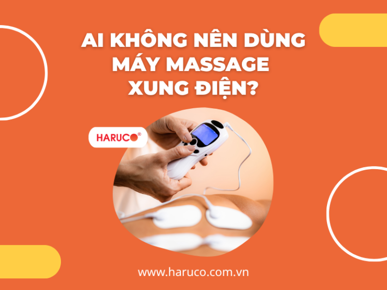 Ai không nên dùng máy massage xung điện?