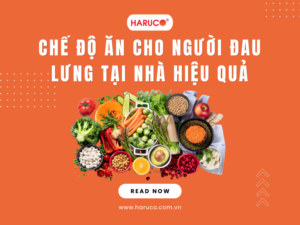 Chế độ ăn cho người đau lưng đầy đủ dinh dưỡng tại nhà hiệu quả