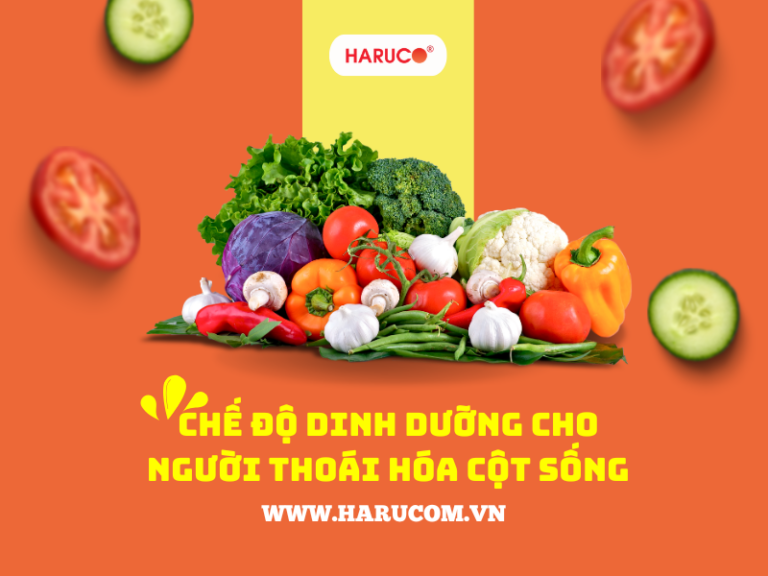 Chế độ dinh dưỡng cho người thoái hóa cột sống và các lưu ý nên biết