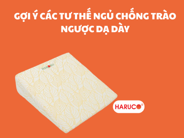 Gợi ý các tư thế ngủ chống trào ngược dạ dày