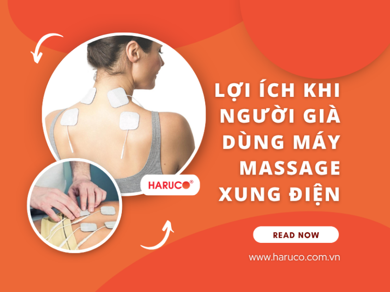 Lợi ích khi người già dùng máy massage xung điện