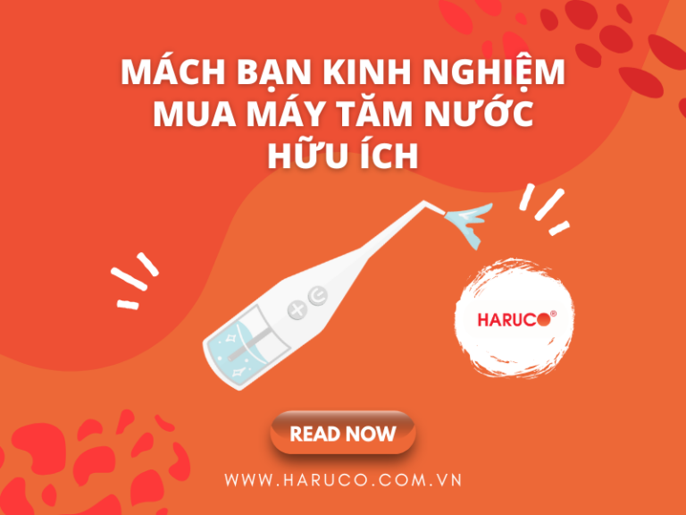 Mách bạn kinh nghiệm mua máy tăm nước hữu ích