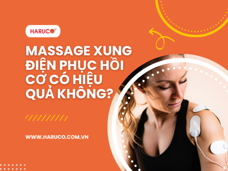 Massage xung điện phục hồi cơ có hiệu quả không?