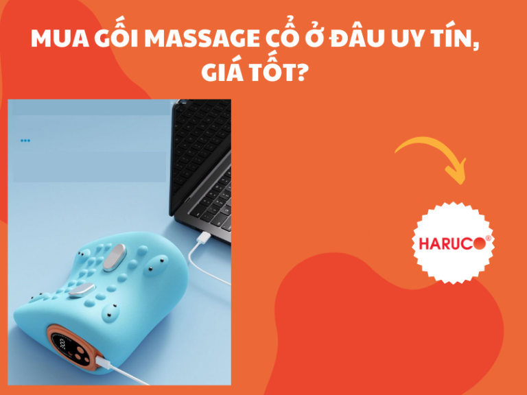 Mua gối massage cổ ở đâu uy tín, giá tốt?