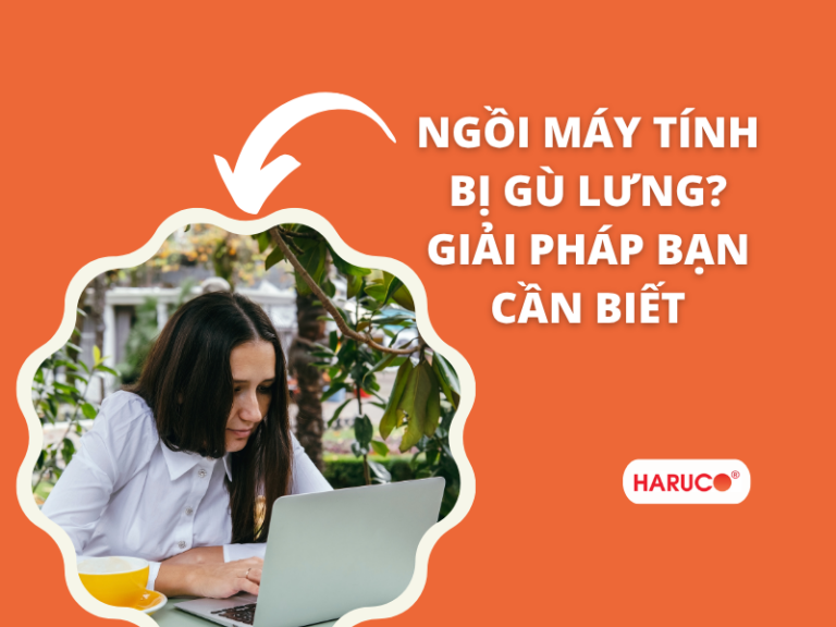 Ngồi máy tính bị gù lưng? Giải pháp bạn cần biết