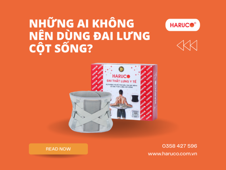 Những ai không nên dùng đai lưng cột sống?