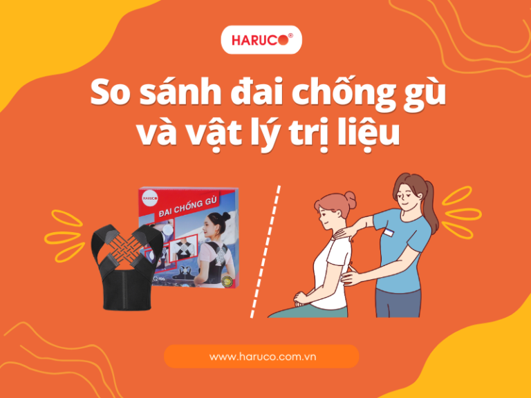 So sánh đai chống gù và vật lý trị liệu
