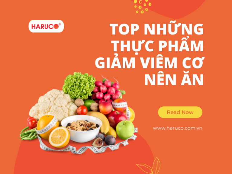 Top những thực phẩm giảm viêm cơ nên ăn