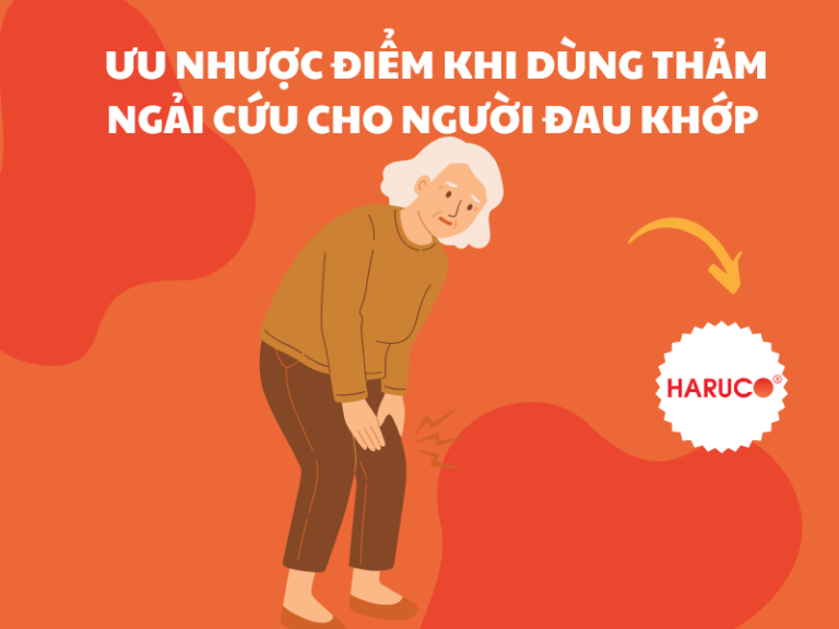 Ưu nhược điểm khi dùng thảm ngải cứu cho người đau khớp 