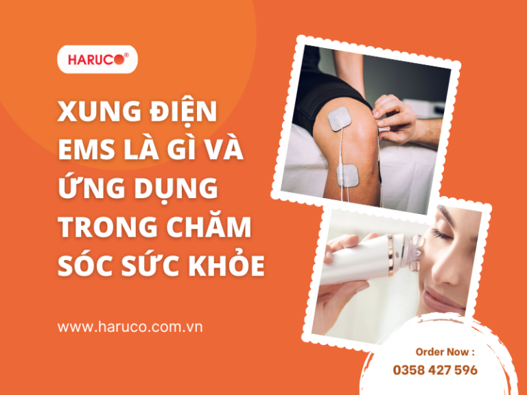 Xung điện EMS là gì và ứng dụng trong chăm sóc sức khỏe